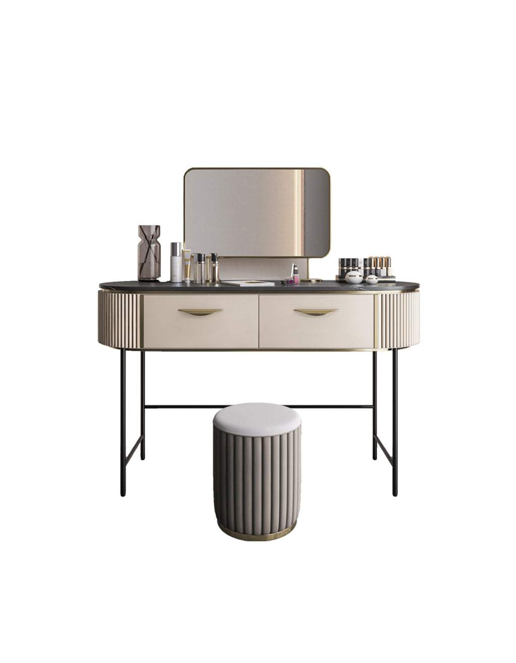 Elmore Dressing Table With Mirror
