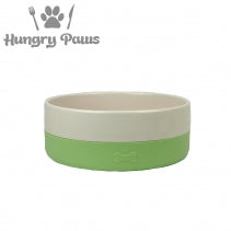 Ancol Hungry Paws Ceramic Bowl with Non-Slip Silicone Base – 1000ml & 1800ml