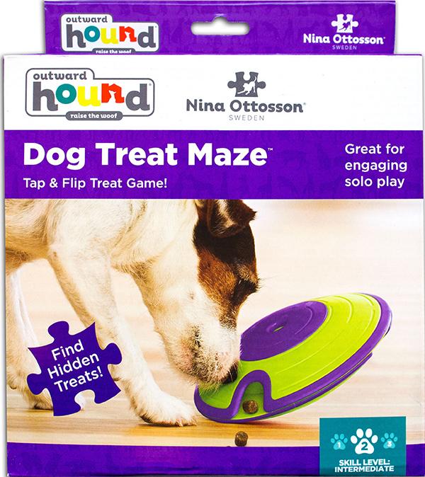 Nina Ottosson Treat Maze Enrichment Toy For Dogs