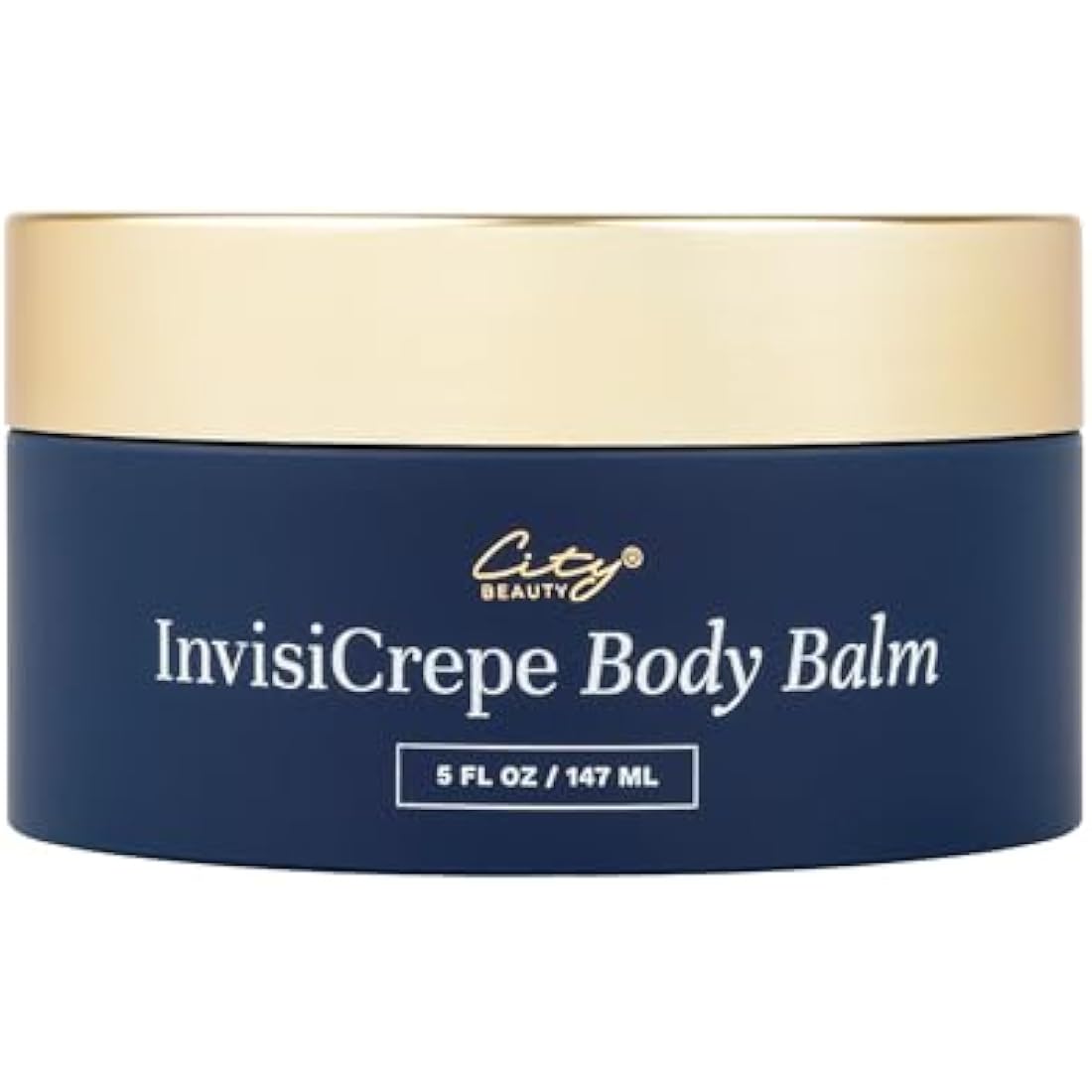 City Beauty InvisiCrepe Body Balm - Skin Firming & Tightening Lotion for a Smoother, Firmer Look | Anti-Aging Firming Body Cream