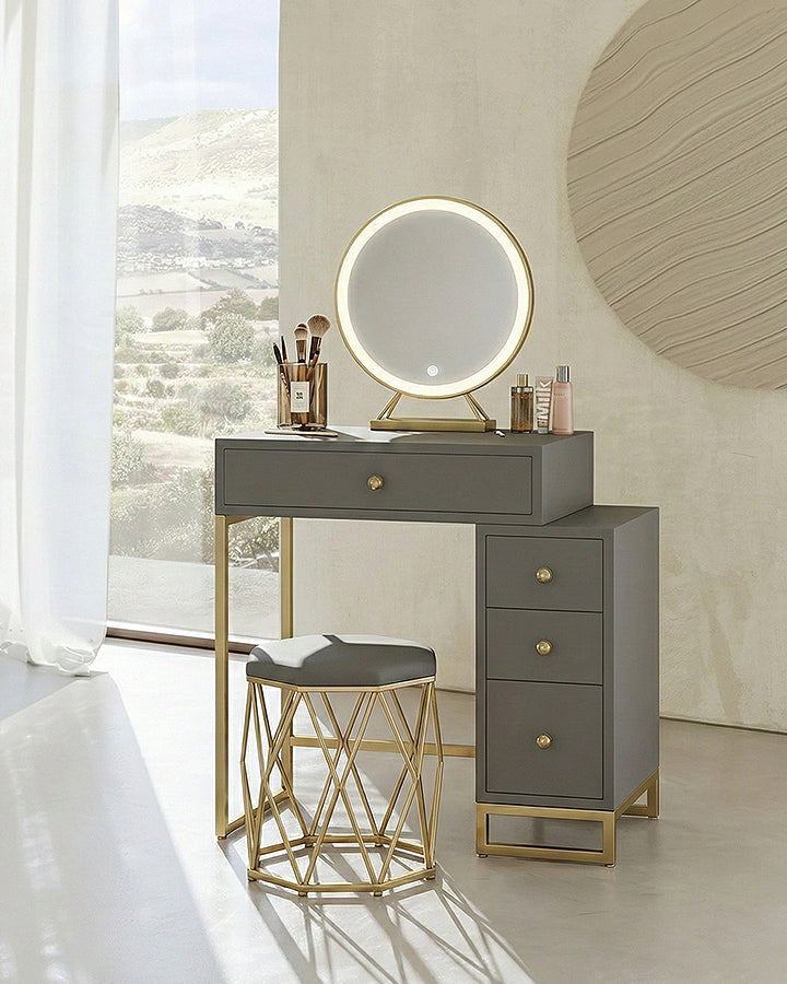 Nelia Dressing Table With LED Mirror