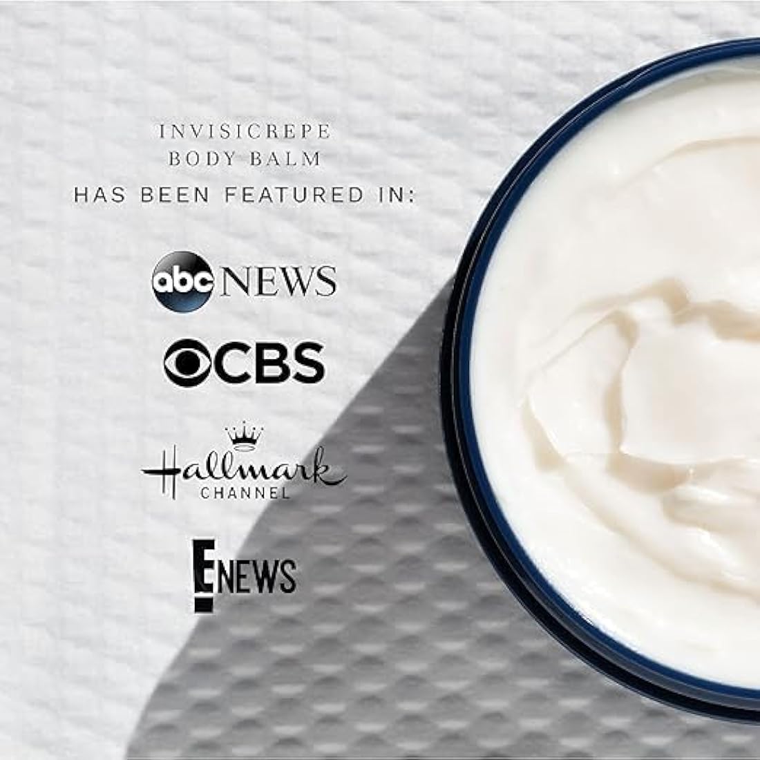 City Beauty InvisiCrepe Body Balm - Skin Firming & Tightening Lotion for a Smoother, Firmer Look | Anti-Aging Firming Body Cream