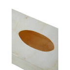Palu White Sea Shell Tissue Box