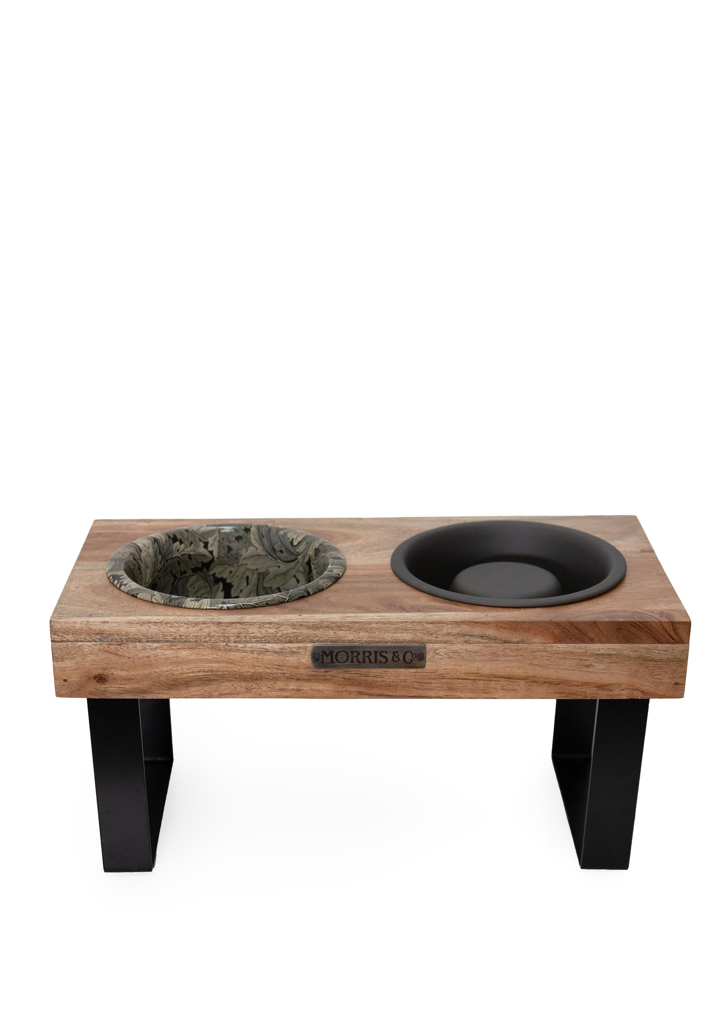 Morris & Co. Wooden Double Diner – Acanthus Print