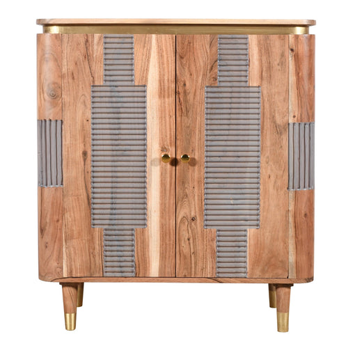 Berkley Acacia Wood 2 Doors Sideboard
