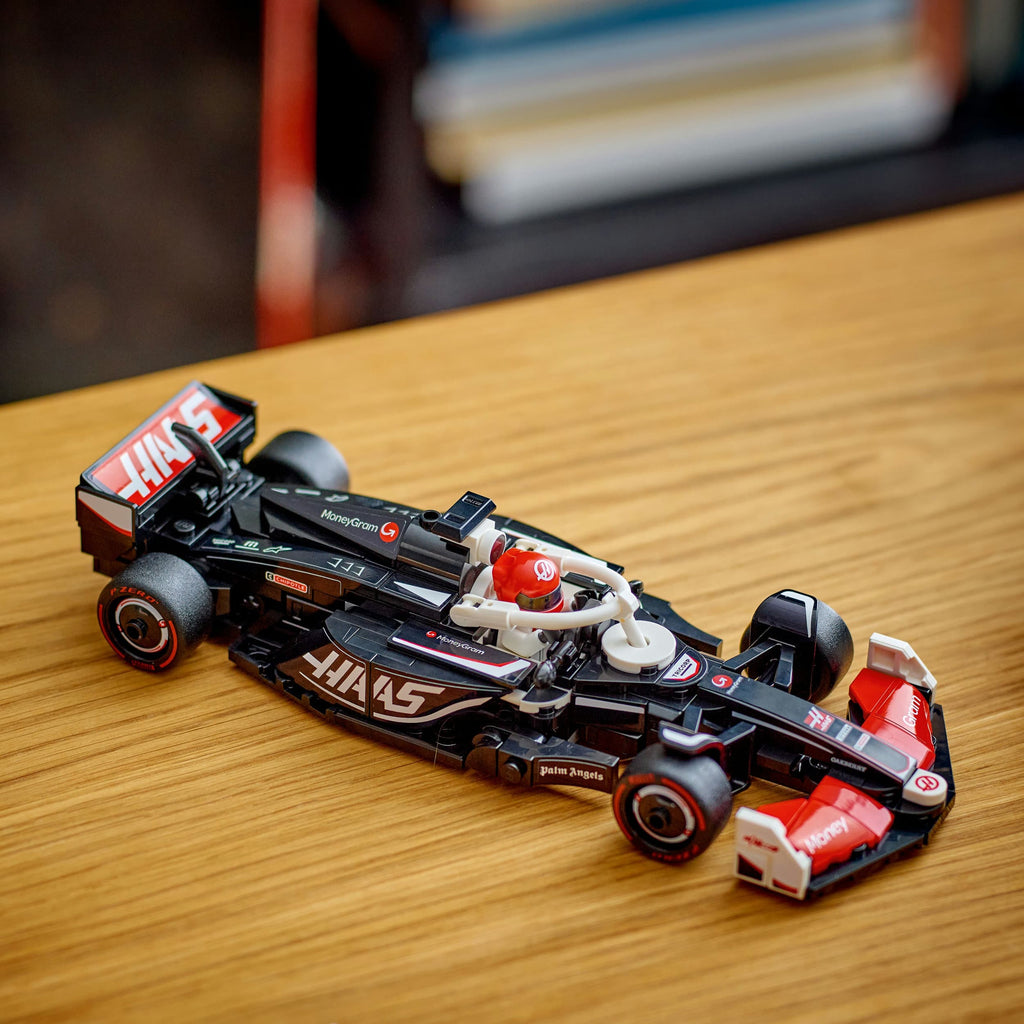 Lego Speed Champions 77250 MoneyGram Haas F1 Team VF-24 Race Car 10+