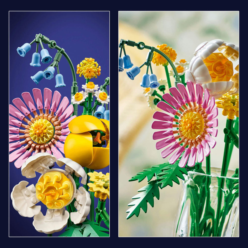 Lego Botanicals 10347 Petite Sunny Bouquet Buildable Gift for Ages 9+