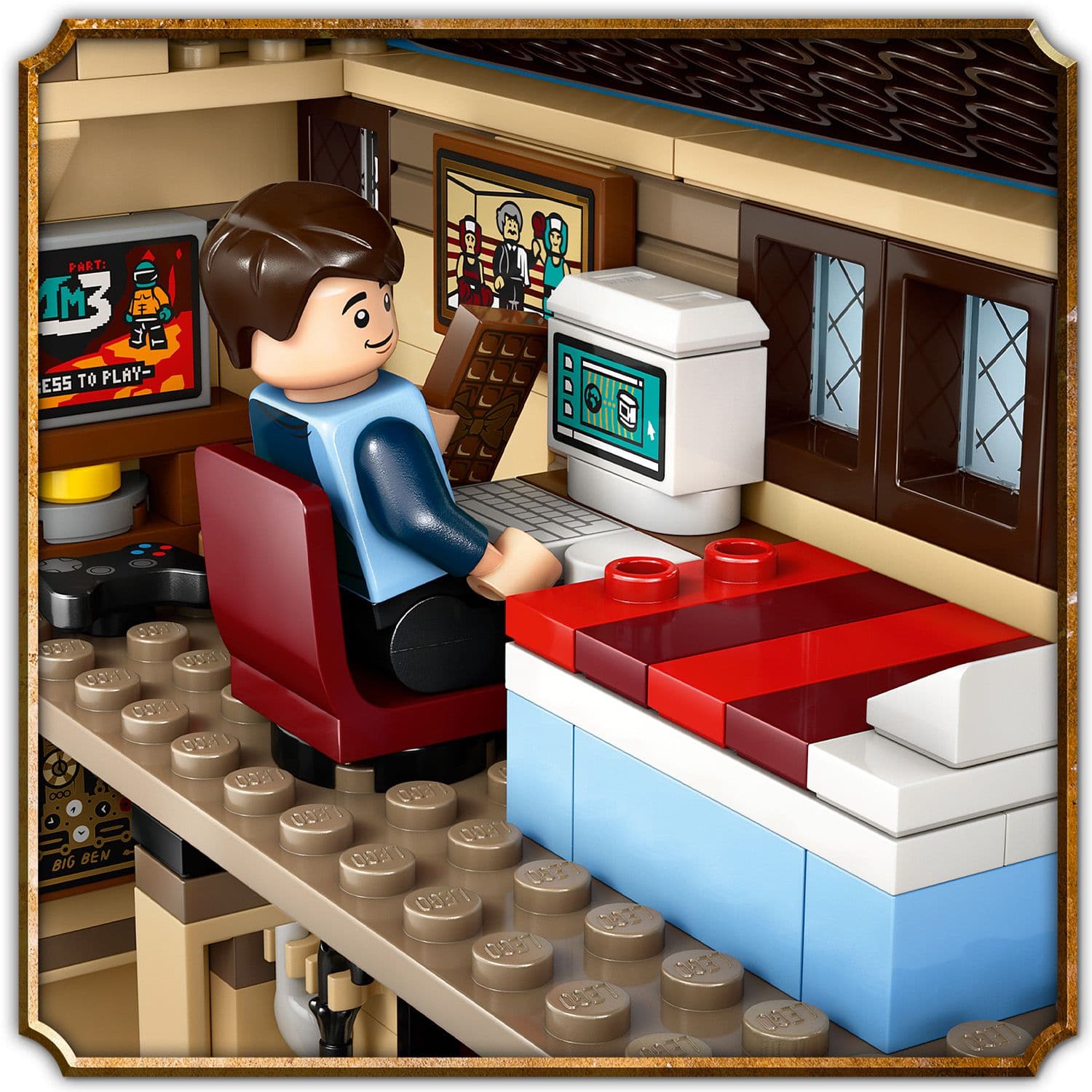 Lego Harry Potter 76451 Privet Drive: Aunt Marge's Visit for Ages 8+