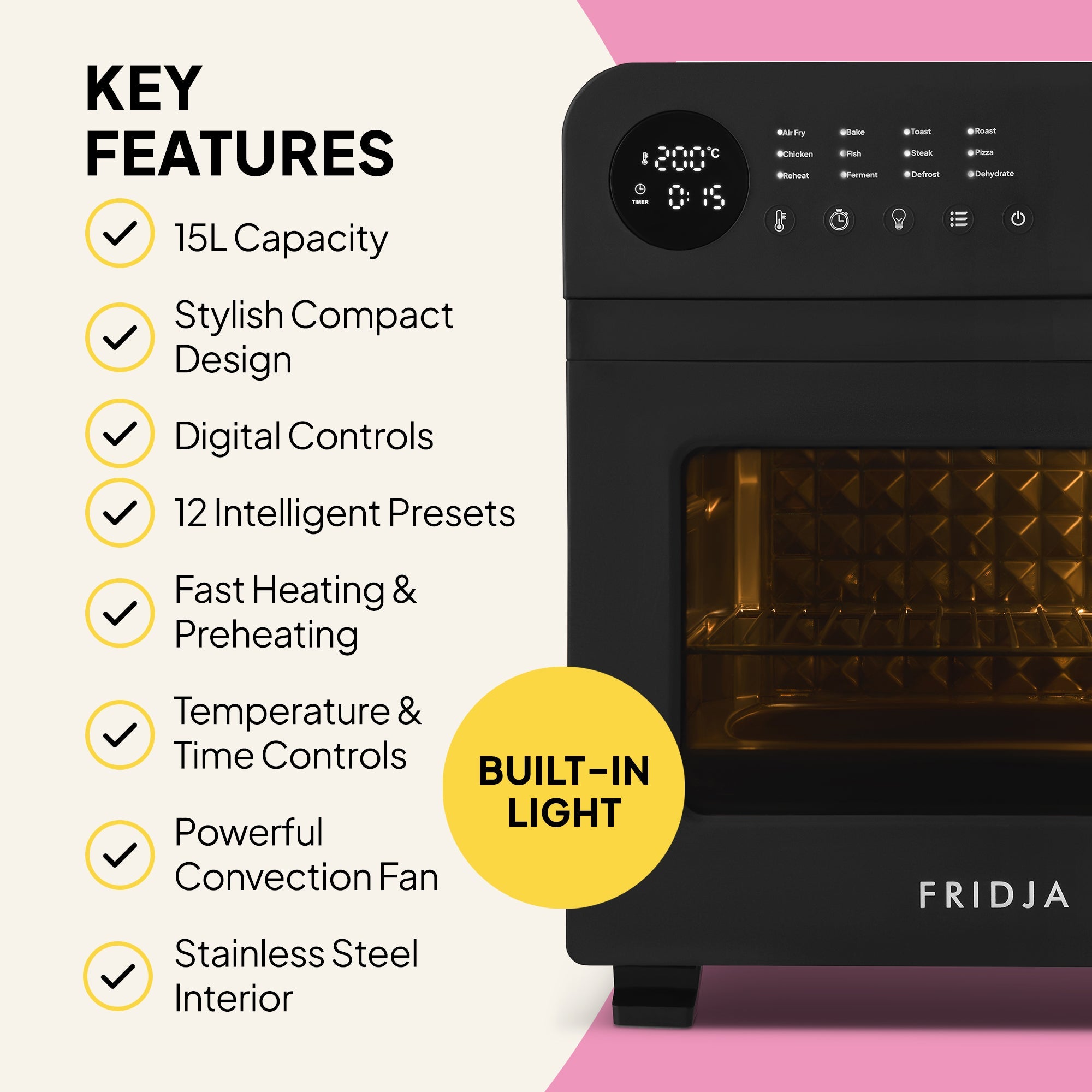 Super Oven - 15L Digital Air Fryer Oven