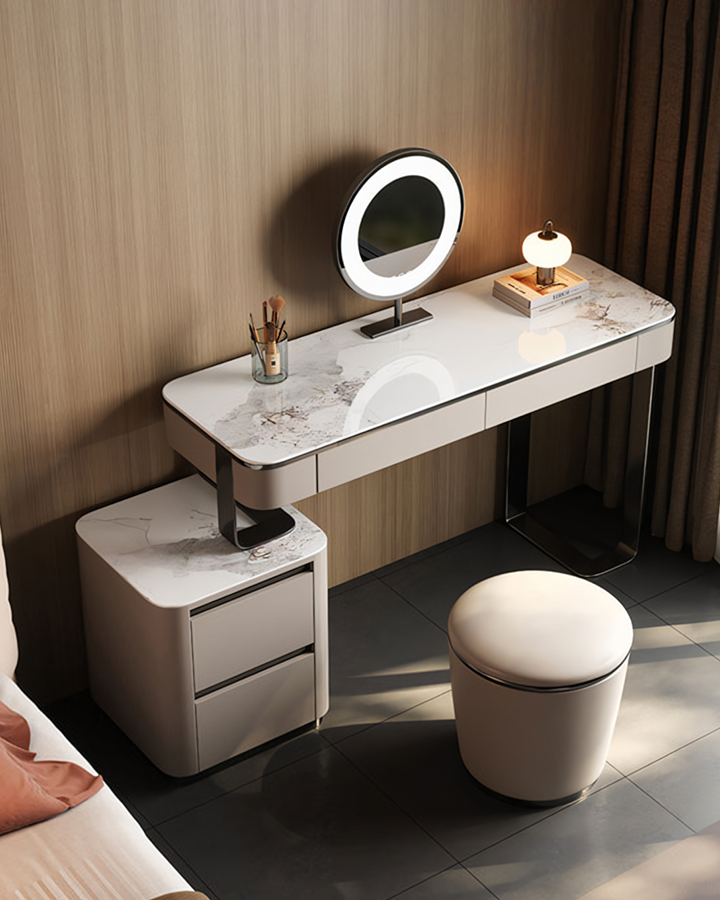 Kelvin Dressing Table with LED Mirror