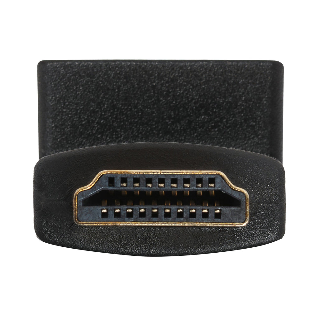 Maplin 90 Degree Fixed Angle HDMI Male to HDMI Female Adapter - Black