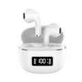 Maplin Wireless Bluetooth Classic Fit Earphones with USB-C Charging Case – White