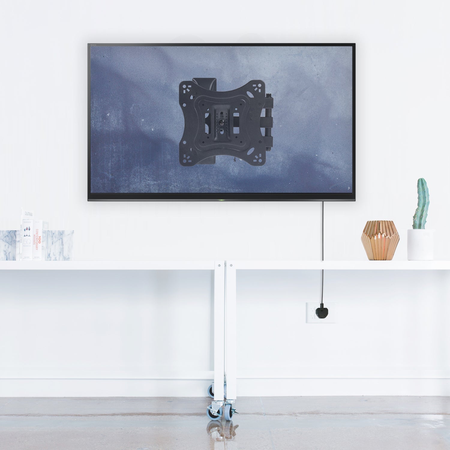 ProperAV TV Wall Bracket (23" - 55" / 30kg Capacity / VESA Max. 400x400)