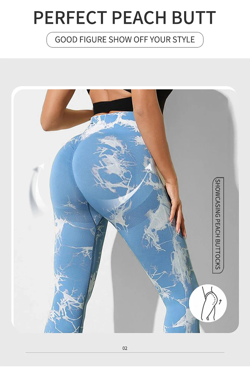 Tie Dye Yoga Pants Sport Leggings Women Seamless High Waist Push Up Woman Tights Fitness Workout Leggins Gym Clothing 2024 New