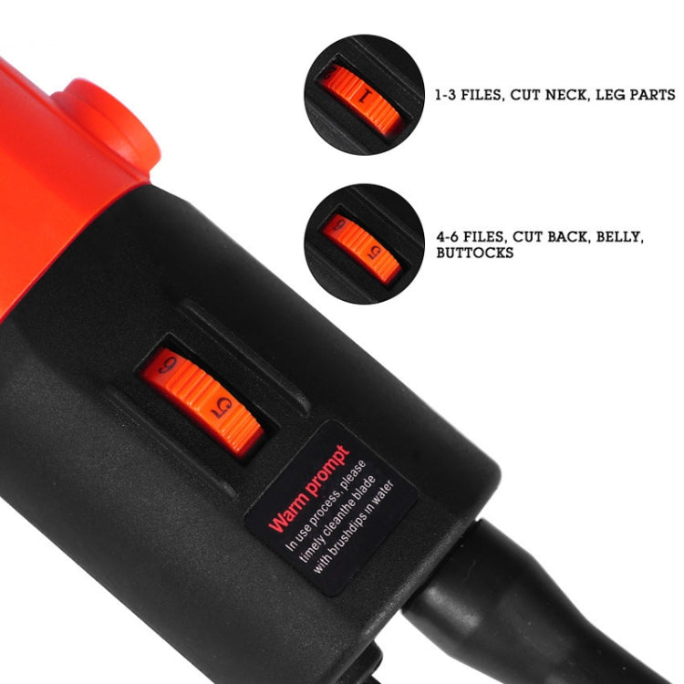 HILDA Motorized Wool Scissors Power Shear Tool Kit, Plug: EU Plug Red