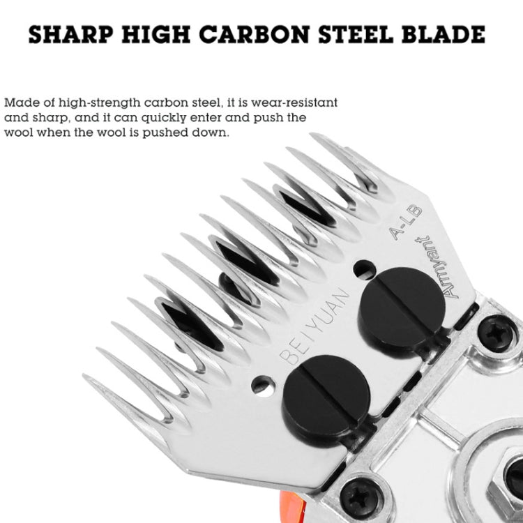 HILDA Motorized Wool Scissors Power Shear Tool Kit, Plug: EU Plug Red