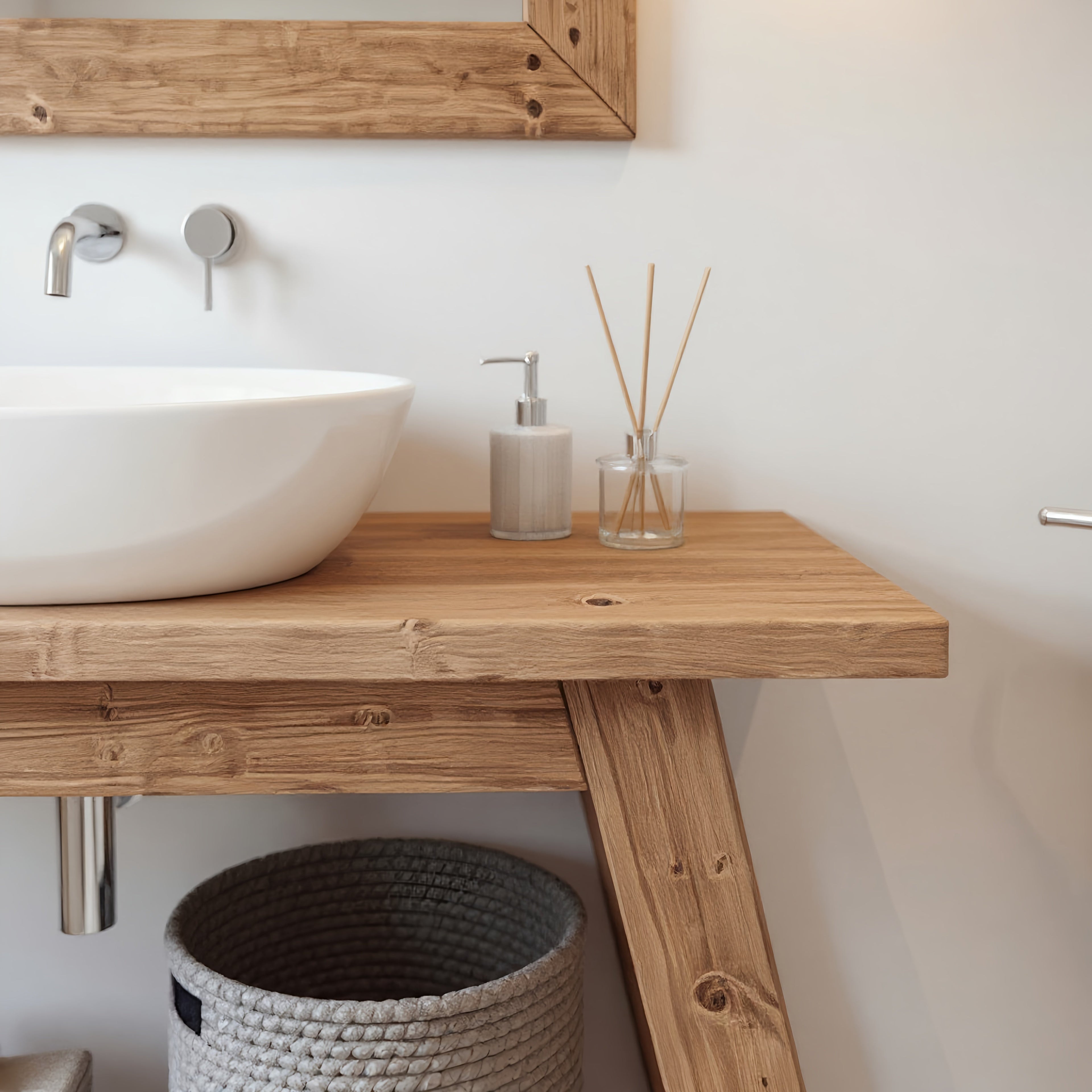 DASI Bathroom Vanity With Shelf