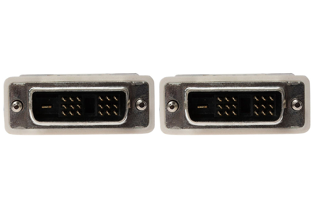Maplin DVI-D to DVI-D 18+1 Pin Single Link Cable - White, 2m