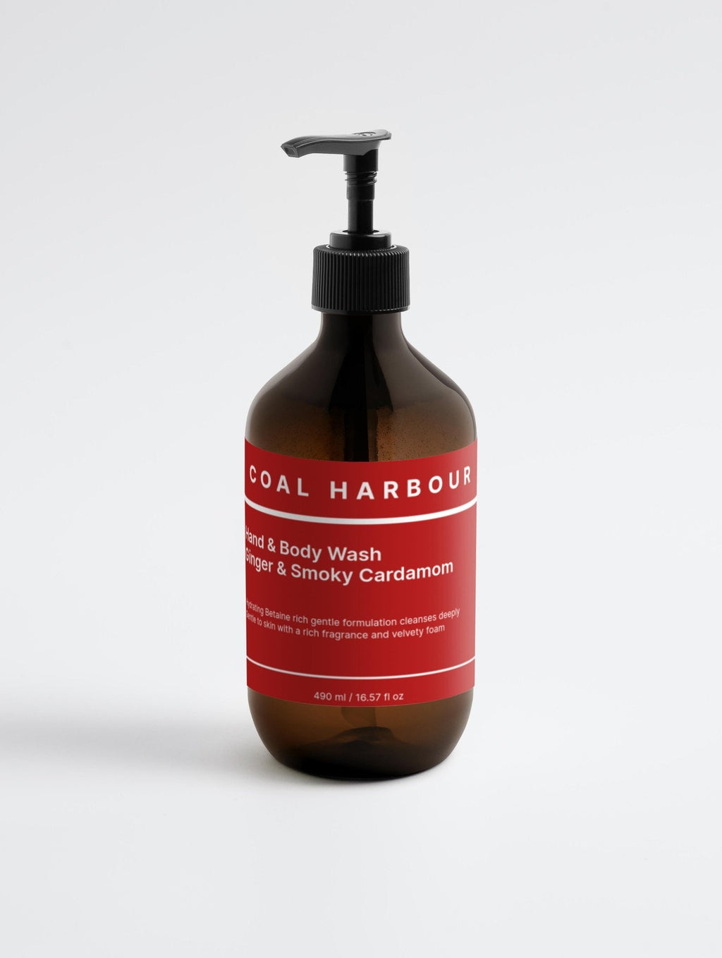 Hand & Body Wash - Ginger & Smoky Cardamom 490ml
