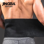 JINGBA Unisex Waist Trimmer for Fitness - Neoprene Slimming Sweat Belt for Volleyball, Golf & Tennis