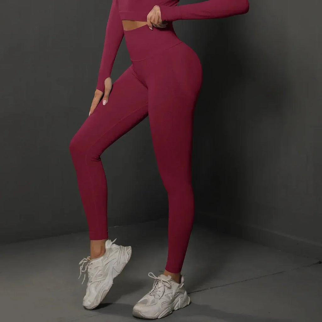 Seamless Fitness Wear Gym Leggings Women Tights Sports Clothing Yoga Pants