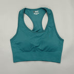 Seamless Sports Bra Set with Peach Hip Trousers – Super Stretch Long Sleeve Yoga Outfit S, M, L