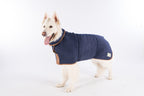Country Dog Drying Coat – French Navy | Ruff and Tumble