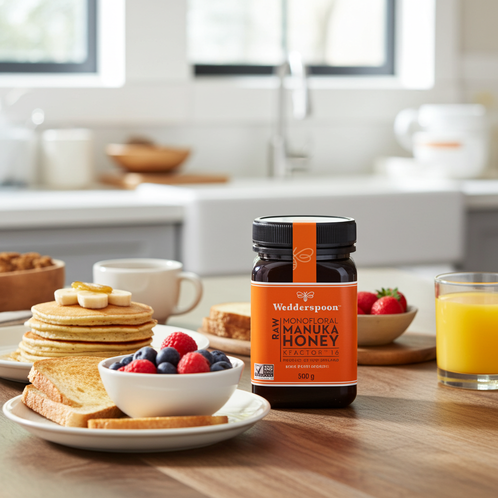 Wedderspoon RAW Manuka Honey KFactor 16+ 500g