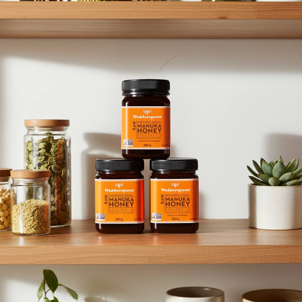 Wedderspoon RAW Manuka Honey KFactor 16+ 500g
