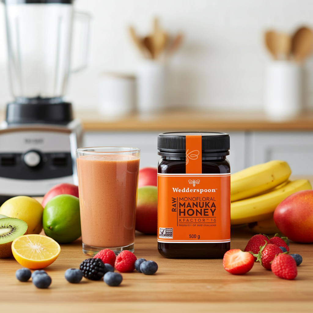 Wedderspoon RAW Manuka Honey KFactor 16+ 500g
